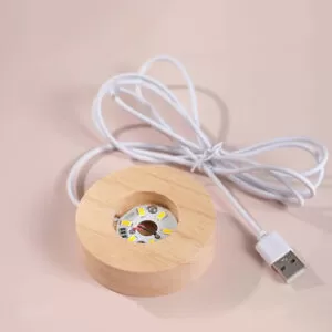 Deniz Anası Tasarımlı Dekoratif Işıklı Cam Küre