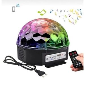 Kumandalı LED Işıklı Disko Topu